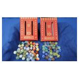 2 Boxes Vintage Marbles in Original Boxes