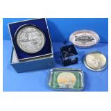 Vintage Paperweights incl. Idlewild & Timken