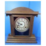 Vintage Ingraham Chime Clock w/Key