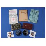 Vintage J&L Steel Items, Red Cross Pins&more