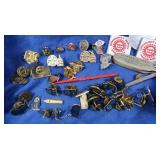 Vintage Pins-Carnegie Steel, UAW&more