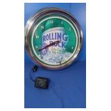 Rolling Rock Neon Clock
