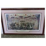 Framed Classic Picture-Idlewild Merry-Go-Round-