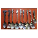 Vintage Collectible Spoons-MickeyMouse Fork,Snoopy