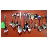 Vintage Collectible Spoons-Gerber Baby,Charlie