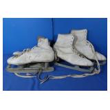 2 Pr Vintage Roller Skates(sz worn off)