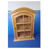 Wood/Glass Display Box-20x12x5"D