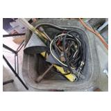 Gavlanize Tub,Jumper Cables,Bungee Cords&more