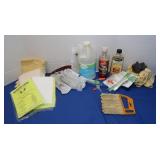 Wood Polish&Cleaner,Wood Shringes&Polish Rags