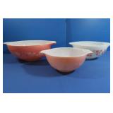 Pyrex 3 Bowl Set
