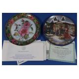Franklin Mint Hummingbird Plate
