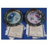 Bradford Exchange Plate(COA)&The Woodridge