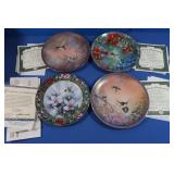 4 Bradford Plates,The Ruby Throated