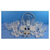 Misc Glass Salt/Pepper Shakers, Candle