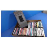 Vintage Tape Recorder W/Tapes-Incl James Bond,