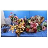 Basket Vases&Household Artficial Flowers