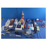 Misc House Repair Kit-Incl Hammer, Glue,Tape&more
