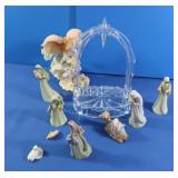 Hawthorne Village Nativity Set