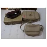 Lot of Hard and Soft Sided Luggage