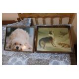 Framed Prints of Dogs 18x22,17x21