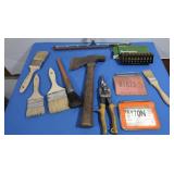 Paint Brushes, Stanley Hatchet&more