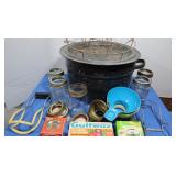Canning Jars, Canning Pot& Supplies