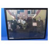 2 Vintage Framed Pictures(Presidential-15x12)&