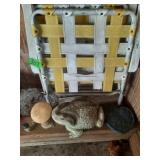 2 Lawn Chairs&Lawn Ornaments