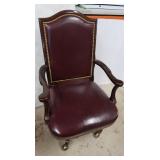 Hancock&Moore Quality Leather Arm Office Chair