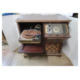 Antique Zenith Cobra Radio Cabinet&Turntable