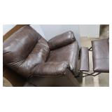 Faux Leather Recliner
