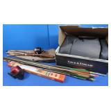 Sporting Goods Lot-30 Arrows,Zebco Fishing Kit,