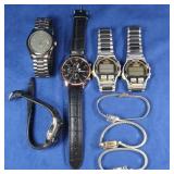 Assortment of Watches-Groen,Sharp,Hamilton&more