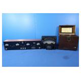 Antique Remler Infradyne Amplifier, Weston DC Volt