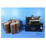 Vintage Thomas A Edison Ediphone 6 Ediphone Master