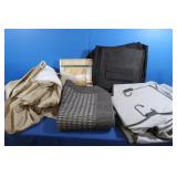 NIB King Bed Skirt,Sm. Rug,2 Closet Organizers