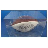 Jack Lambert Autographed Wilson Football