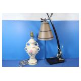 Porcelain Lamp, Desk Lamp