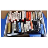 8 Track Tape Lot-Barry White,Rush, MarioLanza&more