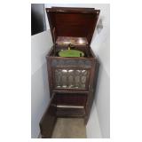 Antique Edison Disc Phonograph-19 1/2x20x44"H