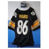 Autographed "Ward" Steelers Jersey-Auth.by Global&