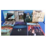 10 Records incl. Boston&The Doors