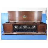 Vintage Royal Radio Phonograph-38Lx12 1/2"Wx11"H