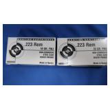 2 Boxes .223 Rem 55gr FMS