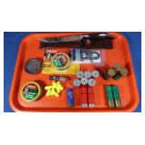 Assorted 12ga Shells,Daisy .177 Pellets,FiletKnife