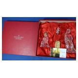 NIB Waterford Crystal-Jesus,Mary&Joseph