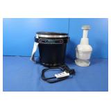 NIB Presto Fry Daddy,Pampered Chef Chopper
