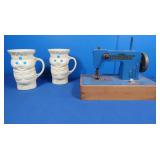 2 Vintage Pillsbury Doughboy Drinking Cups,Vintage