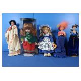 Porcelain Irish Collectors Doll, Holland Doll&more