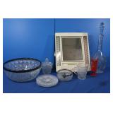 Make-up Mirror,Crystal Bowls,Flinstone Glass&more